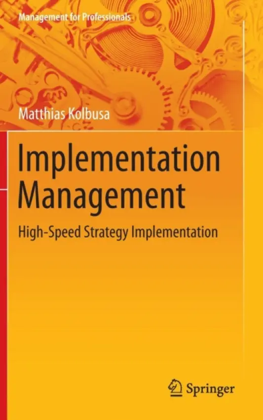 Implementation Management - Kolbusa, Matthias