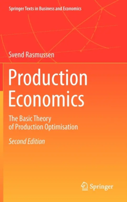 Production Economics - Rasmussen, Svend