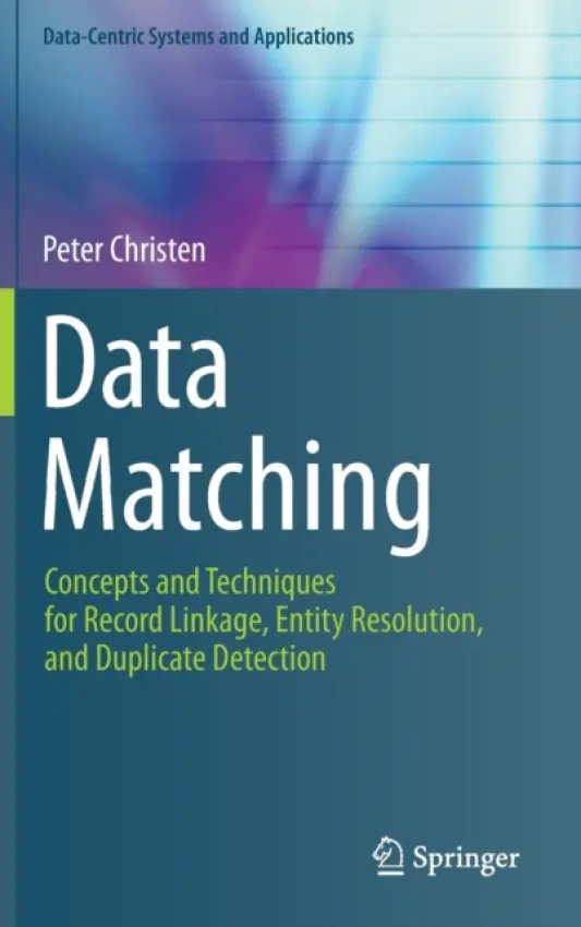 Data Matching - Christen, Peter
