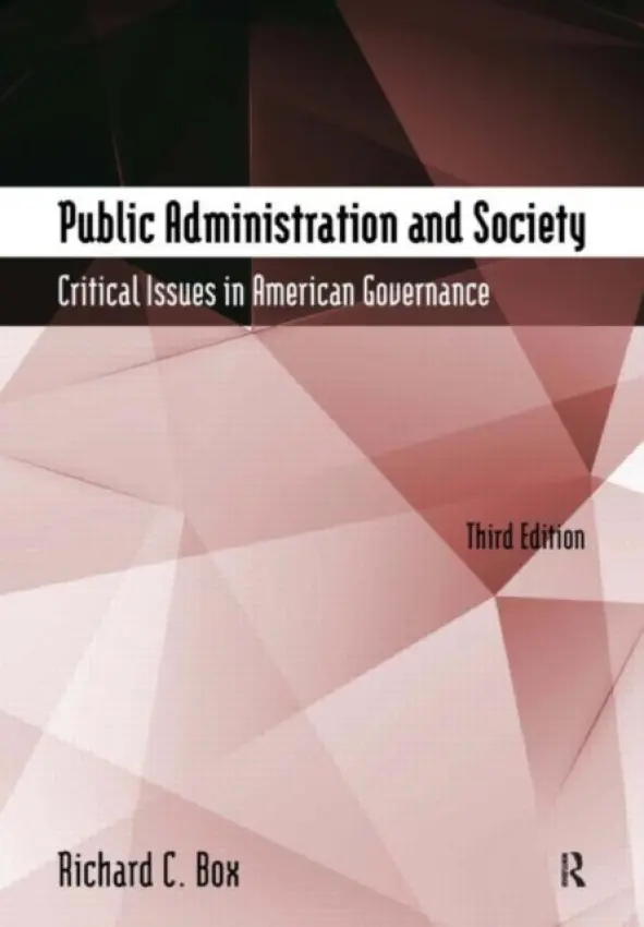 Public Administration and Society - Box, Richard C