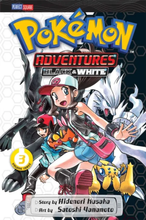 Pokemon Adventures Black & White 3 - Hidenori Kusaka, Satoshi Yamamoto (ilustrátor)