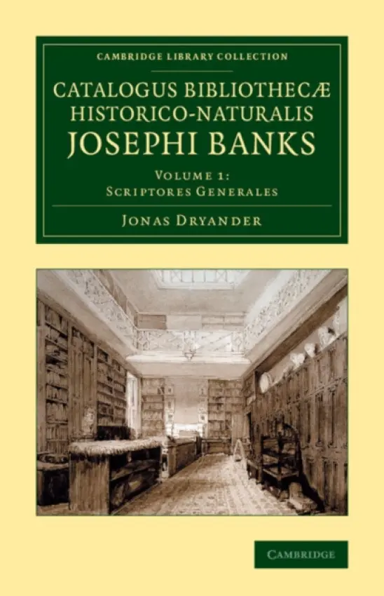 Catalogus bibliothec historico-naturalis Josephi Banks - Dryander, Jonas