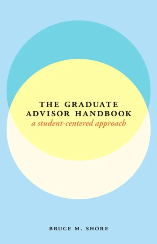 Graduate Advisor Handbook - Shore, Bruce M.