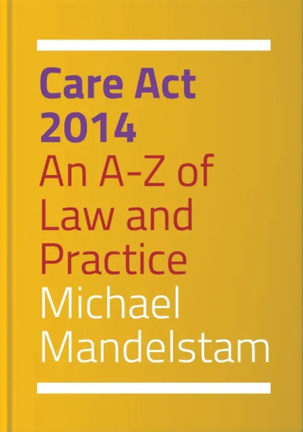 Care Act 2014 - Mandelstam, Michael