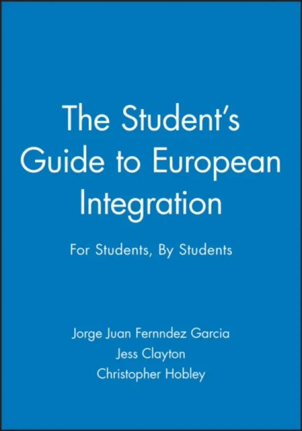 Student's Guide to European Integration