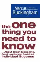 One Thing You Need to Know - Buckingham, Marcus