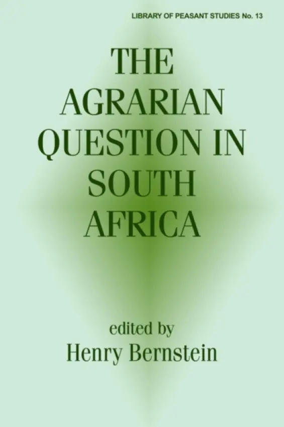 Agrarian Question in South Africa