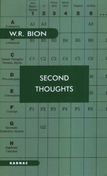 Second Thoughts - Bion, Wilfred R.