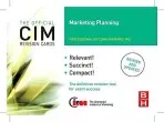 CIM Revision Cards Marketing Planning - Beamish, Karen