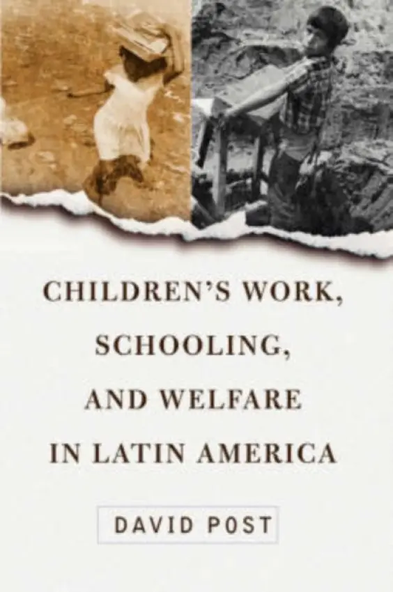 Children's Work, Schooling, And Welfare In Latin America - Post, David