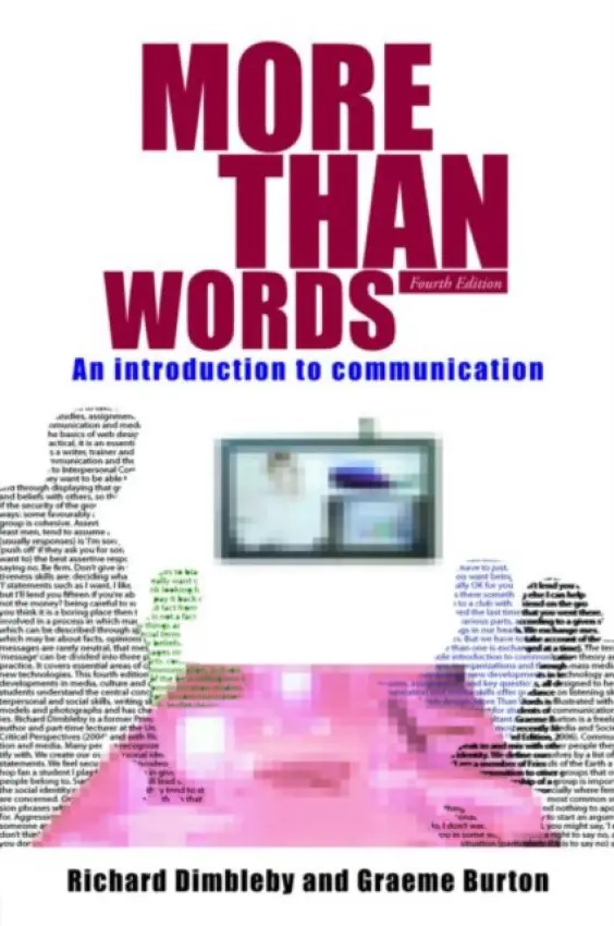 More Than Words - Dimbleby, Richard a Burton, Graeme
