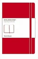 Moleskine Large Sketch Book Red