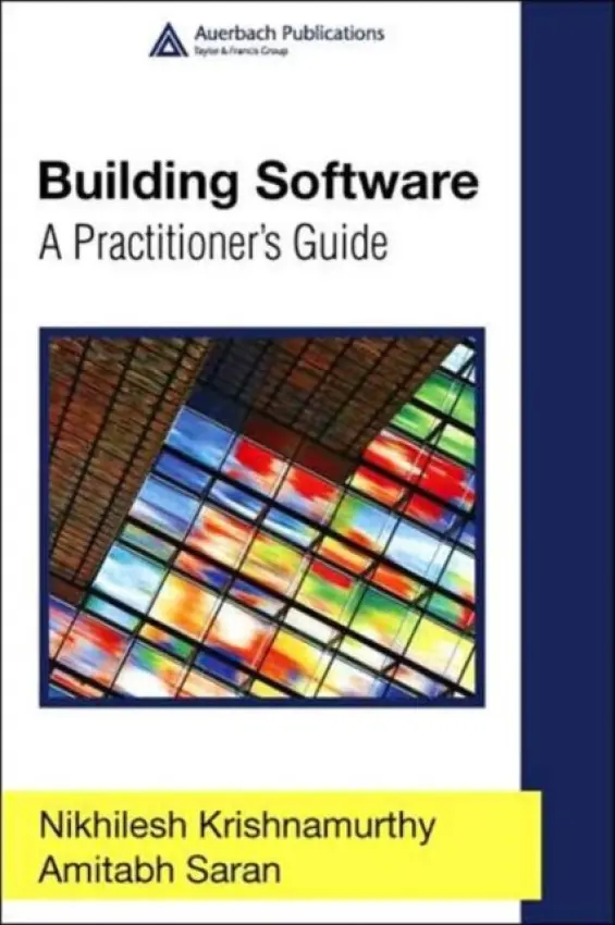 Building Software - Krishnamurthy, Nikhilesh a Saran, Amitabh