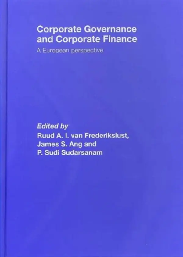 Corporate Governance and Corporate Finance