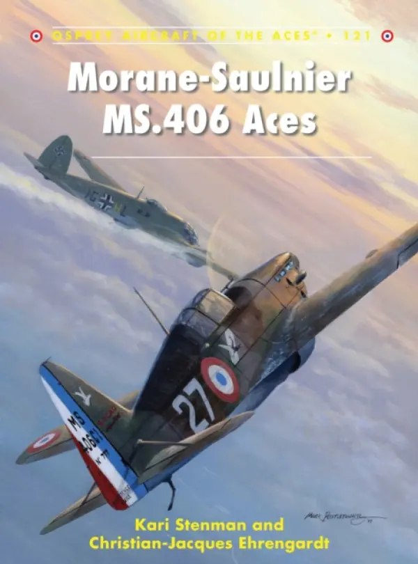 Morane-Saulnier MS.406 Aces - Stenman, Kari a Ehrengardt, Christian-Jacques