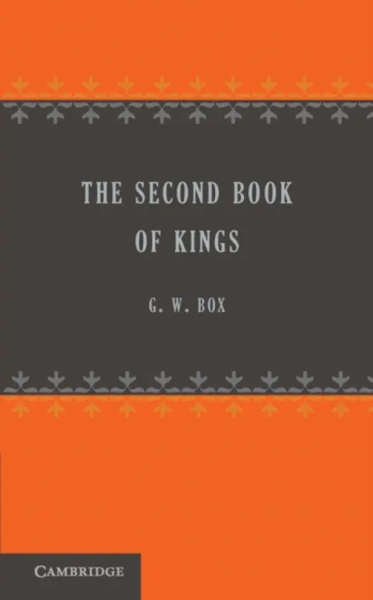 Second Book of Kings