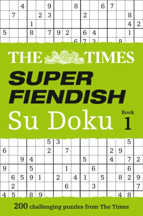 Times Super Fiendish Su Doku Book 1 - The Times Mind Games