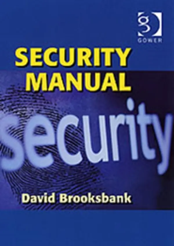 Security Manual - Brooksbank, David
