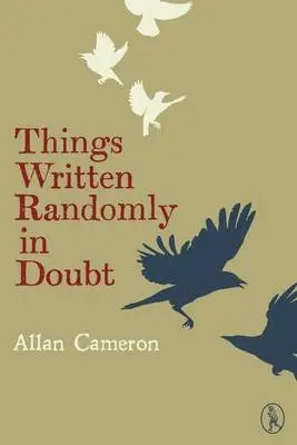 Things Written Randomly in Doubt - Cameron, Allan