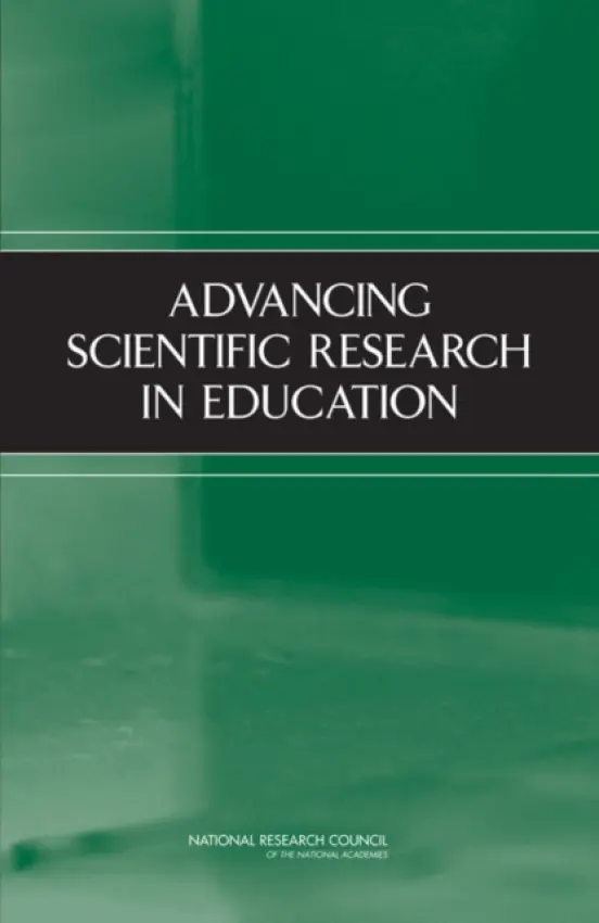 Advancing Scientific Research in Education - National Research Council a Division of Behavioral and Social Sciences and Education a Center for Education a Committee on Research in Education