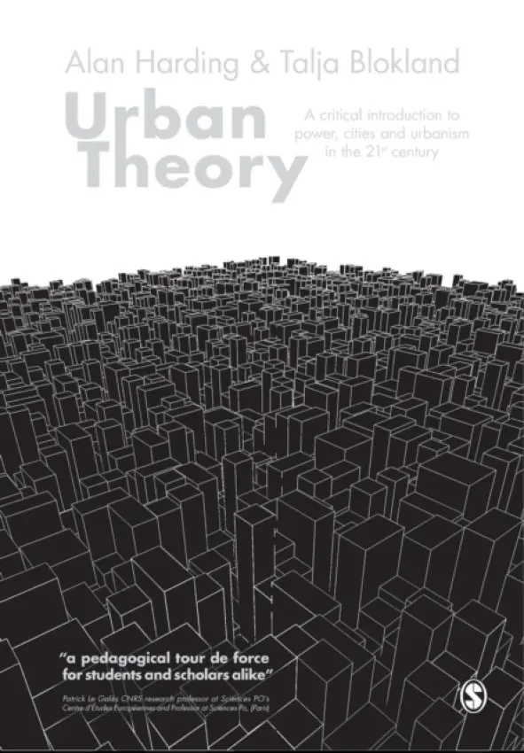 Urban Theory - Harding, Alan a Blokland, Talja