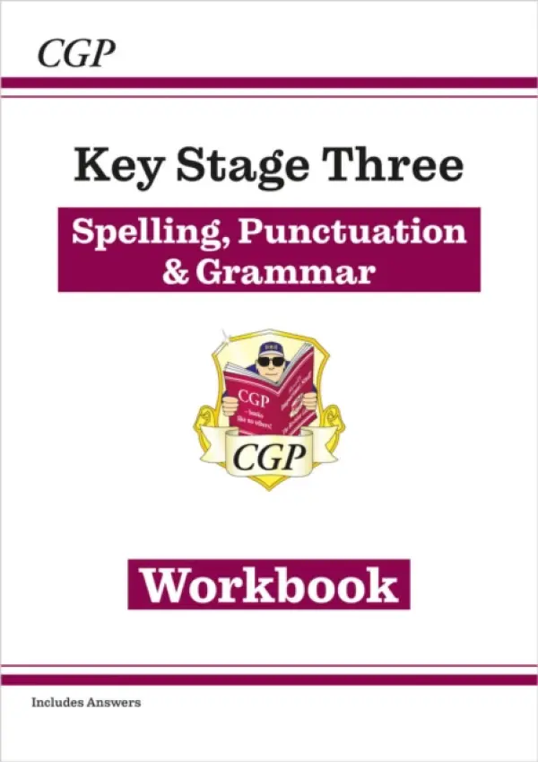 KS3 Spelling, Punctuation & Grammar Workbook (with answers) - CGP Books, CGP Books