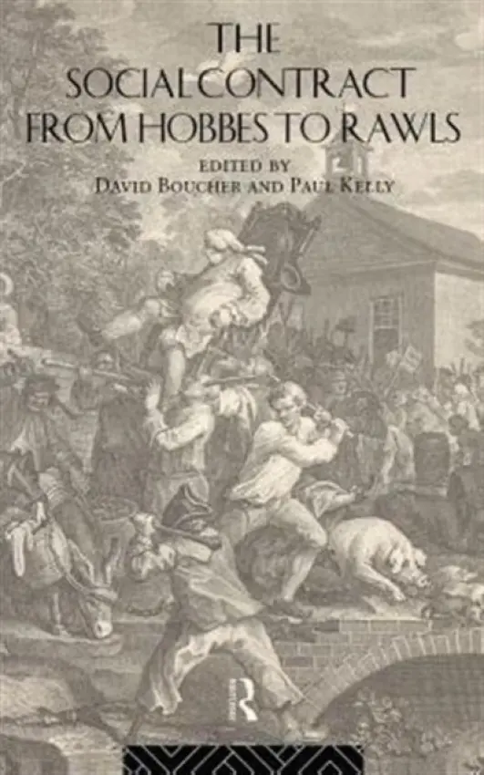 Social Contract from Hobbes to Rawls - Boucher, David a Kelly, Paul