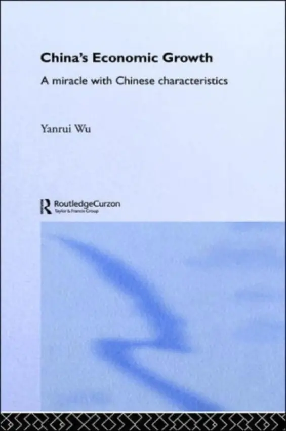China's Economic Growth - Wu, Yanrui
