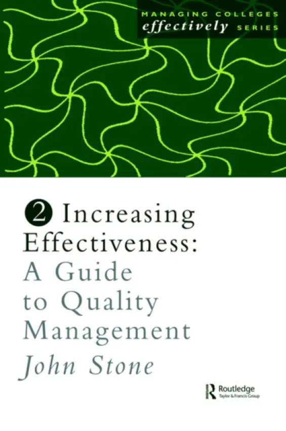 Increasing Effectiveness - Stone, John a Stone, John
