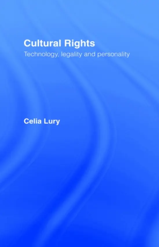 Cultural Rights - Lury, Celia