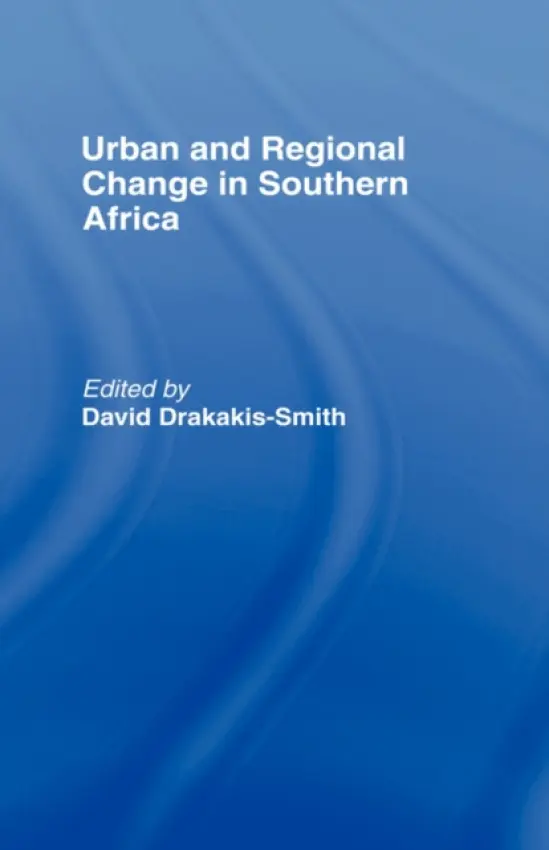 Urban and Regional Change in Southern Africa