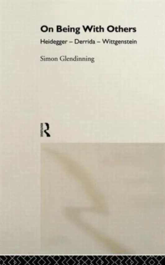 On Being With Others - Glendinning, Simon