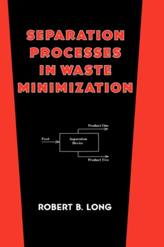 Separation Processes in Waste Minimization - Long, Robert B.