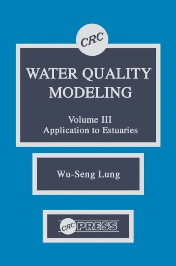 Water Quality Modeling - Lung, Wu-Seng