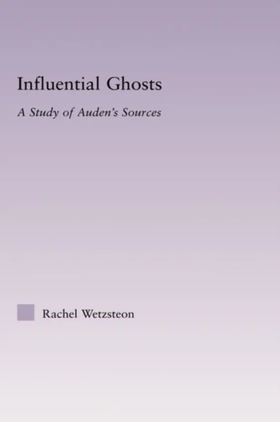 Influential Ghosts - Wetzsteon, Rachel