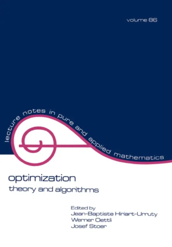 Optimization - Hiriart-UrrUty