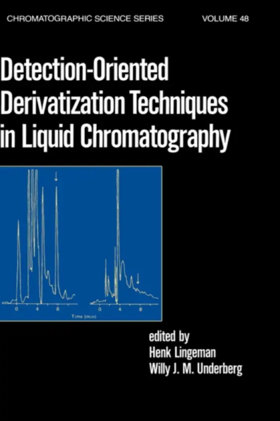 Detection-Oriented Derivatization Techniques in Liquid Chromatography - Lingeman, Henk a Underberg, Willy J. M.