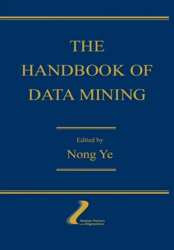 Handbook of Data Mining