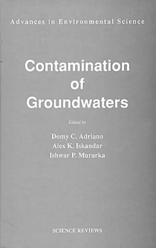 Contamination of Groundwaters - Adriano