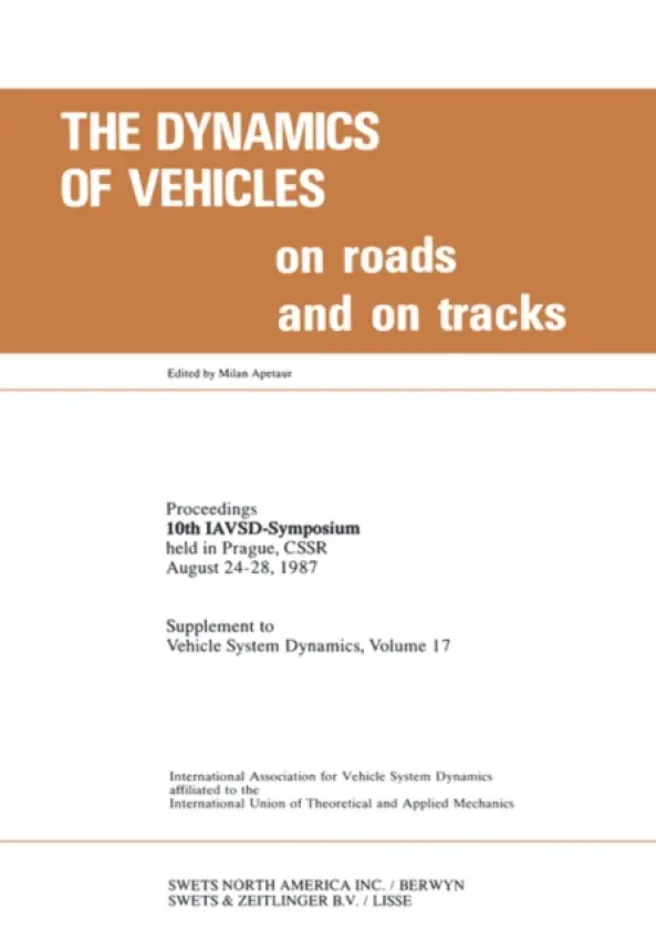 Dynamics of Vehicles on Roads and on Tracks - Apetaur, Milan