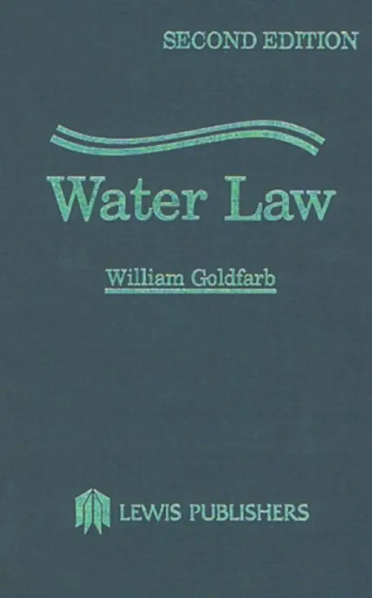 Water Law - Goldfarb, William