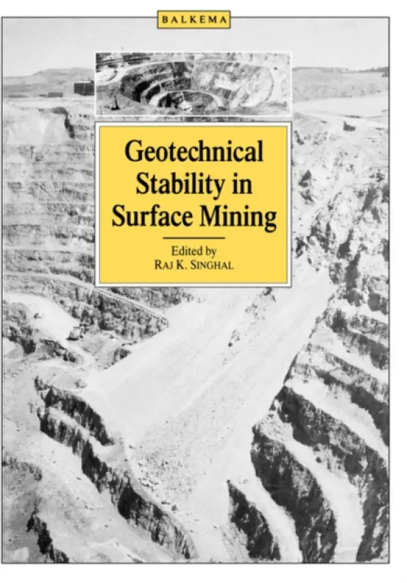 Geotechnical Stability in Surface Mining - Singhal, Raj.K.