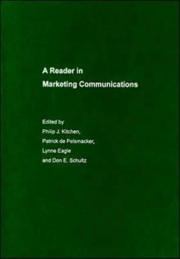 Reader in Marketing Communications
