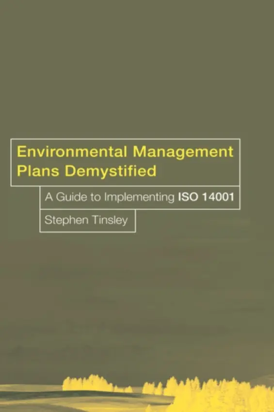 Environmental Management Plans Demystified - Tinsley, Stephen (Business Development Director of Scotland Electronics (international) Ltd, UK.)