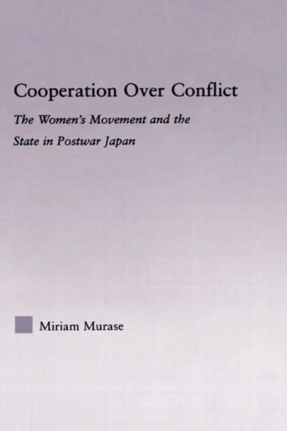 Cooperation over Conflict - Murase, Miriam (Saint Mary's College of CA, USA)