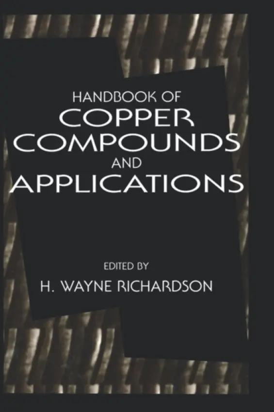 Handbook of Copper Compounds and Applications - Richardson, H. Wayne