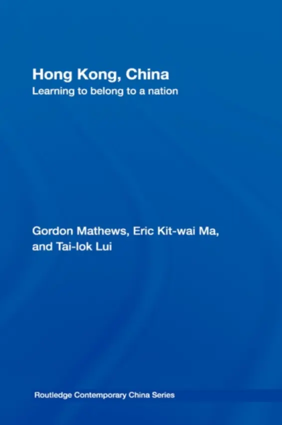 Hong Kong, China - Mathews, Gordon (Chinese University of Hong Kong, Hong Kong) a Ma, Eric (ericma@cuhk.edu.hk UNDELIVERABLE OCT 20. Case 01678784) a Lui, Tai-Lok