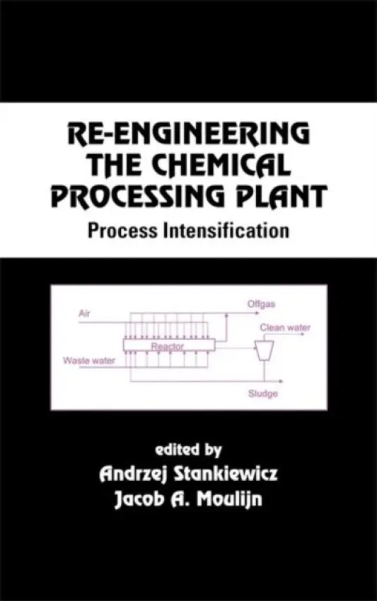 Re-Engineering the Chemical Processing Plant - Stankiewicz, Andrzej (University of Illinois at Urbana-Champaign) a Moulijn, Jacob A. (Delft University of Technology, The Netherlands)