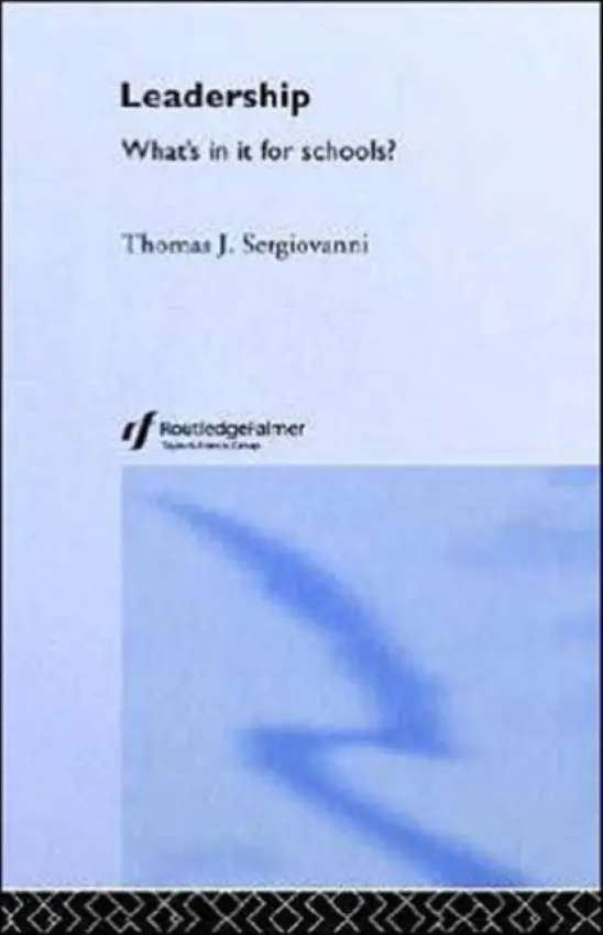 Leadership - Sergiovanni, Tom