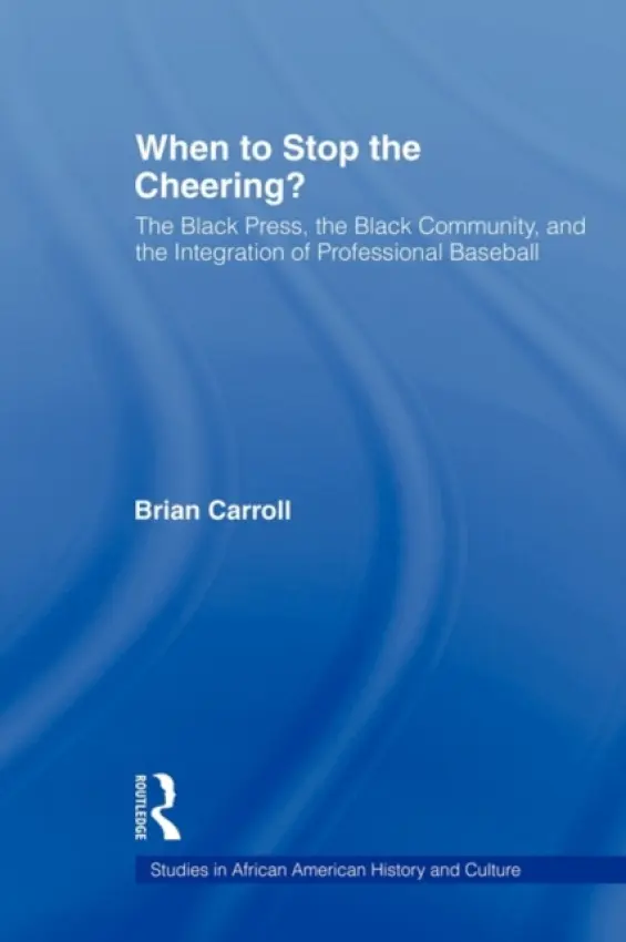 When to Stop the Cheering? - Carroll, Brian (Berry College, USA)